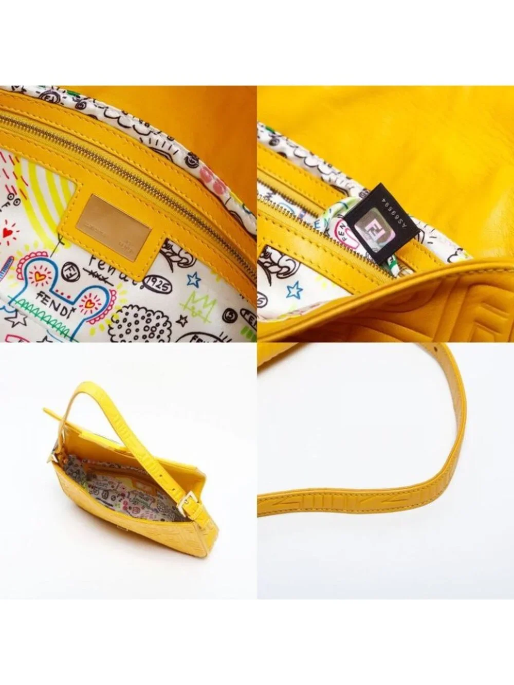 Fendi Shoulder Bag Matelasse Mamma Bucket Leather - Picture 10 of 10